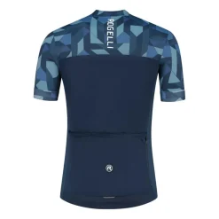 Rogelli Essential Graphic fietsshirt heren blauw< Fietskleding