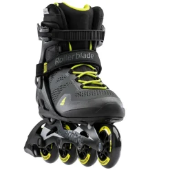 Rollerblade Macroblade 80 inline skates heren black lime< Inline Skates