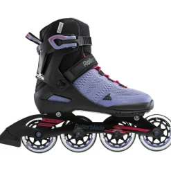 Inline Skates-Rollerblade Sirio 84 inline skates dames smokey purple hot  pink