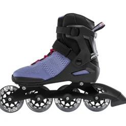 Inline Skates-Rollerblade Sirio 84 inline skates dames smokey purple hot  pink