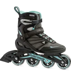 Rollerblade Zetrablade W inline skates dames black light blue< Inline Skates