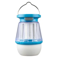 Verlichting|Verlichting Oplaadbaar-Rubytec Buzz USB Solar insectenlamp blue