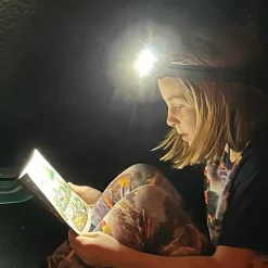 Verlichting|Hoofdlampen-Rubytec Owl Sensor USB Rechargeable hoofdlamp red