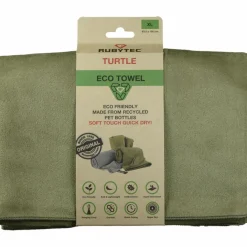 Rubytec Turtle ECO handdoek 150 x 63,5 cm green< Reishanddoeken
