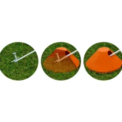 Tent Haringen-Safarica Peg Bumper per 4 stuks