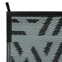 Buitenkleden &Amp; Tenttapijten-Safarica Safarimat buitenkleed 270 x 200 cm lacrimal black  grey
