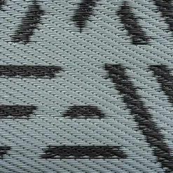Buitenkleden &Amp; Tenttapijten-Safarica Safarimat buitenkleed 270 x 200 cm lacrimal black  grey