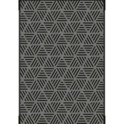 Buitenkleden &Amp; Tenttapijten-Safarica Safarimat buitenkleed 270 x 400 cm lacrimal black  grey