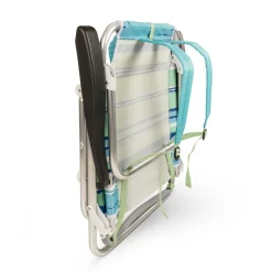 Strandstoelen-Safarica Santa Cruz strandstoel minty blue