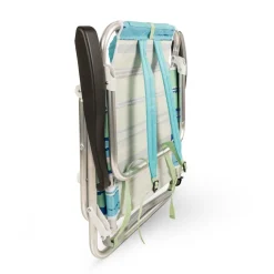 Strandstoelen-Safarica Santa Cruz strandstoel minty blue