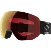 Skibrillen|Wintersport-Salomon Radium Pro SIGMA Photochromic skibril SIGMA photo poppy red black