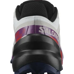 Salomon Speedcross 6 hardloopschoenen dames white sparkling grape< Hardloopschoenen