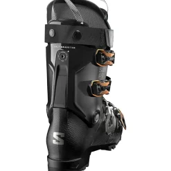 Salomon S/Pro Delta X90 skischoenen heren black dark grey metallic orange tiger< Skischoenen|Wintersport