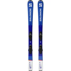 Ski's|Wintersport-Salomon S/Race M 24 - 25 ski's junior met C5 GW binding