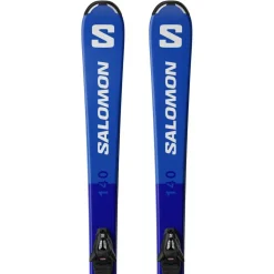 Ski's|Wintersport-Salomon S/Race S 24 - 25 ski's junior met C5 GW binding