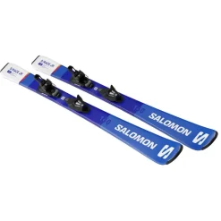 Ski's|Wintersport-Salomon S/Race S 24 - 25 ski's junior met C5 GW binding