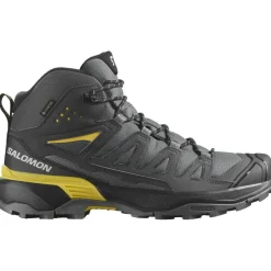 Salomon X ULTRA 360 GORE-TEX wandelschoenen heren castlerock black spicy mustard< Wandelen|Wandelschoenen