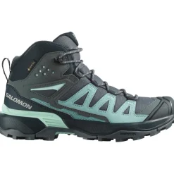 Salomon X ULTRA 360 GORE-TEX wandelschoenen dames turbulence carbon tourmaline< Wandelen|Wandelschoenen
