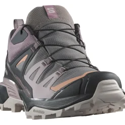 Wandelen|Wandelschoenen-Salomon X Ultra 360 GTX Lo wandelschoenen dames plum kitten phantom cork