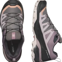 Wandelen|Wandelschoenen-Salomon X Ultra 360 GTX Lo wandelschoenen dames plum kitten phantom cork