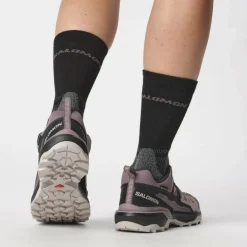Wandelen|Wandelschoenen-Salomon X Ultra 360 GTX Lo wandelschoenen dames plum kitten phantom cork