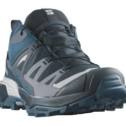 Wandelen|Wandelschoenen-Salomon X Ultra 360 GTX Lo wandelschoenen heren carbon india ink deep dive