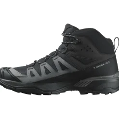 Wandelen|Wandelschoenen-Salomon X Ultra 360 GTX Mid wandelschoenen heren black magnet pewter