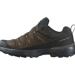 Wandelen|Wandelschoenen-Salomon X ULTRA 360 GTX wandelschoenen heren dark earth delicioso sharkskin