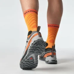 Salomon XA PRO 3D V9 GORE-TEX hardloopschoenen heren turbulence black burnt ochre< Hardloopschoenen