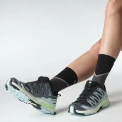 Hardloopschoenen-Salomon XA PRO 3D V9 hardloopschoenen dames turbulence iced aqua patina green