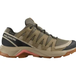 Salomon X-ADVENTURE RECON GORE-TEX wandelschoenen dames falcon desert tan hyma pink< Wandelen|Wandelschoenen