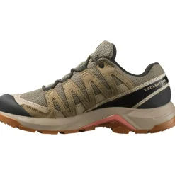 Salomon X-ADVENTURE RECON GORE-TEX wandelschoenen dames falcon desert tan hyma pink< Wandelen|Wandelschoenen