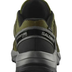 Wandelen|Wandelschoenen-Salomon X-ADVENTURE RECON GORE-TEX  wandelschoenen heren olive night martini pewter
