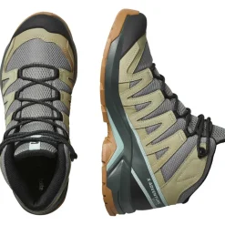 Salomon X-ADVENTURE RECON MID GORE-TEX wandelschoenen dames sedona sage grass tourmaline< Wandelen|Wandelschoenen