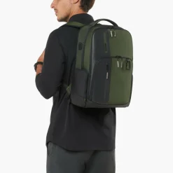 Samsonite Biz2go Daytrip 15,6 inch laptop rugzak 22,5 liter  earth green< Overige Rugzakken