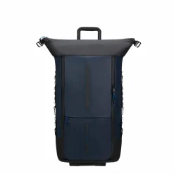 Koffersoorten|Fietsartikelen-Samsonite Ecodiver opvouwbare reistas 80 liter blue nights