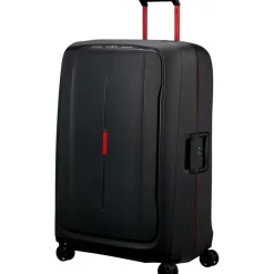 Koffersoorten|Fietsartikelen-Samsonite Essens Spinner 81 koffer charcoal red