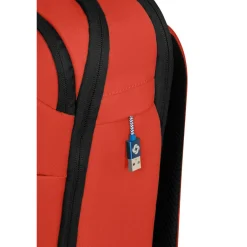Samsonite Moderny 15,6 inch laptop rugzak 22,5 liter  terracotta red< Overige Rugzakken