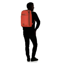 Samsonite Moderny 15,6 inch laptop rugzak 22,5 liter  terracotta red< Overige Rugzakken