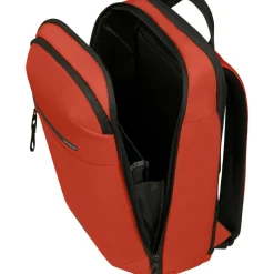 Samsonite Moderny 15,6 inch laptop rugzak 22,5 liter  terracotta red< Overige Rugzakken