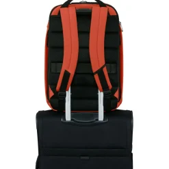 Samsonite Moderny 15,6 inch laptop rugzak 22,5 liter  terracotta red< Overige Rugzakken