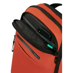 Samsonite Moderny 15,6 inch laptop rugzak 22,5 liter  terracotta red< Overige Rugzakken