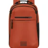Samsonite Moderny Underseat 14,1 inch laptop rugzak 20 liter  terracotta red< Overige Rugzakken