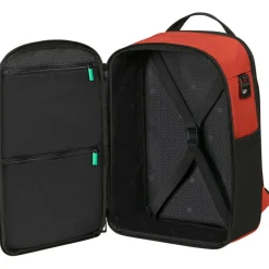 Samsonite Moderny Underseat 14,1 inch laptop rugzak 20 liter  terracotta red< Overige Rugzakken