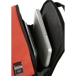 Samsonite Moderny Underseat 14,1 inch laptop rugzak 20 liter  terracotta red< Overige Rugzakken