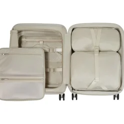 Koffersoorten|Fietsartikelen-Samsonite Paralux HS Spinner 55 koffer stone grey