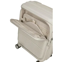 Koffersoorten|Fietsartikelen-Samsonite Paralux HS Spinner 55 koffer stone grey