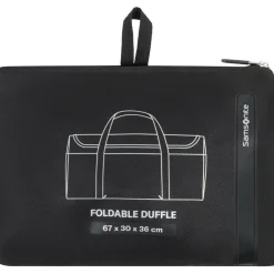 Reistassen-Samsonite Ta Revolution Foldable Duffle L 70 liter reistas  black