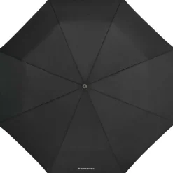Samsonite Wood Classic S paraplu black< Paraplu's
