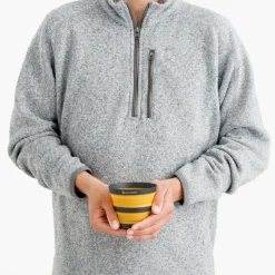 Sea To Summit  Frontier UL opvouwbare beker 400 ml sulphur yellow< Glazen & Bekers